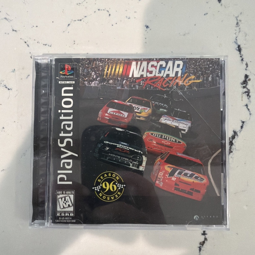 NASCAR Racing: Season 96 (PlayStation 1 PS1) CIB COMPLETE & TESTED